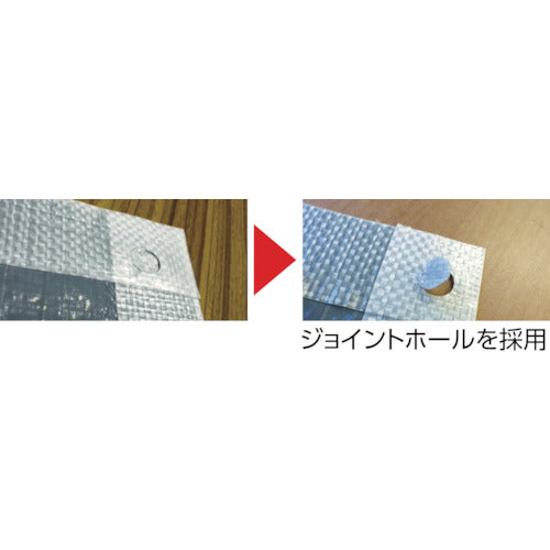 TRUSCO 1 year sheet, width 3.6m x length 5.4m, gray, TP1-3654GY, 1 sheet