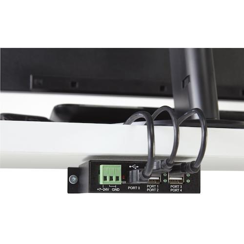 ＳｔａｒＴｅｃｈ　ＵＳＢハブ／ＵＳＢ　２．０／ＵＳＢ−Ａ　−　４ｘ　ＵＳＢ−Ａ／産業用メタル筐体／ＤＩＮ・壁面　ST4200USBM　1 箱