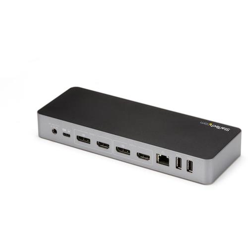 StarTech Dock / USB-A &amp; C / 2 화면 / 4K60 HDMI DP / 60W PD / 4x USB / LAN / AUX DK30C2DPPD 1 박스