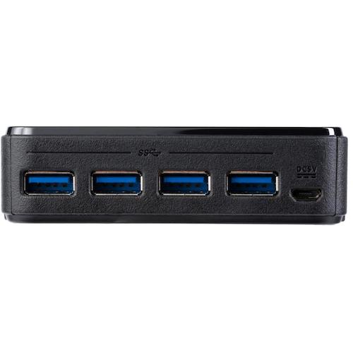 StarTech USB 허브/USB 3.0/USB 주변기기 공유 스위치/PC 4대 대응 HBS304A24A 1상자