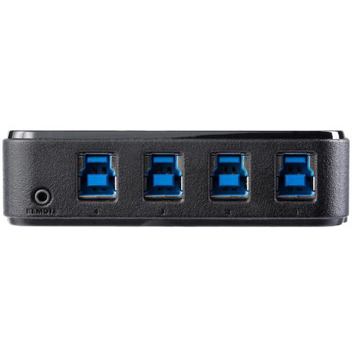 StarTech USB 허브/USB 3.0/USB 주변기기 공유 스위치/PC 4대 대응 HBS304A24A 1상자
