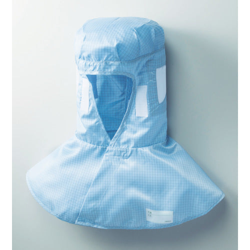 ＴＲＵＳＣＯ　制電子グリッド仕様フード　ブルー　フリーサイズ　TCGF-B　1 枚