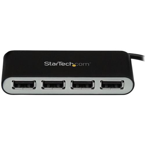 StarTech USB 허브/USB 2.0/USB-A-4x USB-A/LAN/버스 파워/블랙 ST4200MINI2 1상자