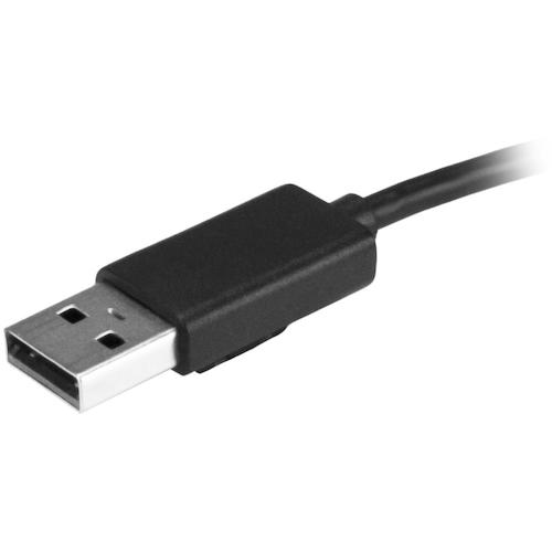 StarTech USB 허브/USB 2.0/USB-A-4x USB-A/LAN/버스 파워/블랙 ST4200MINI2 1상자