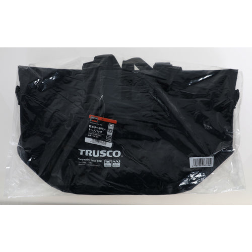 ＴＲＵＳＣＯ　防水ターポリントートバッグ　Ｌサイズ　ブラック　TTBL-BK　1 個