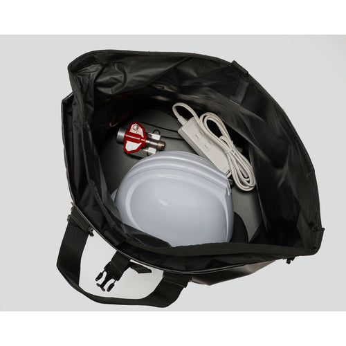 ＴＲＵＳＣＯ　防水ターポリントートバッグ　Ｌサイズ　ブラック　TTBL-BK　1 個