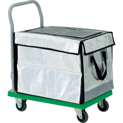 TRUSCO Plastic Cart Grand Cart with Cooling Hand Truck Box 718X468 TP-702-THBC 1 Unit
