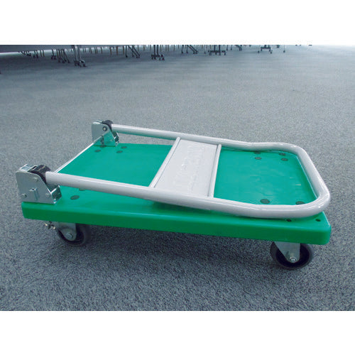TRUSCO Plastic Cart Grand Cart Folding 800X535 Urethane TP-801U 1 Unit