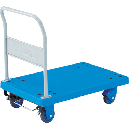 TRUSCO Plastic Cart Grand Cart Silent Fixed 900X605 with Stopper TP-X902S 1 Unit