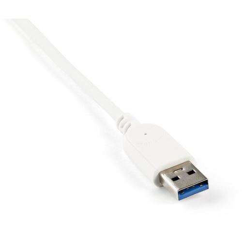 StarTech USB Hub/USB 3.0/USB-A - 3x USB-A/LAN/Bus Powered/Silver ST3300G3UA 1 Box