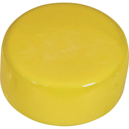 ＴＲＵＳＣＯ　フェライトポリアミド磁石　Φ１８　黄　１個入　TFP18-1-Y　1 個