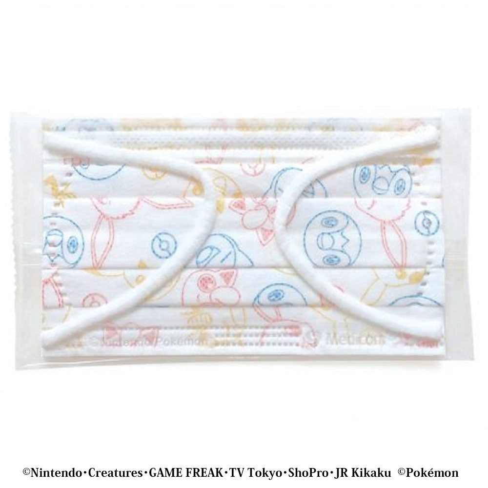[メーカー欠品]ポケットモンスター キッズマスク 子供用サイズ 個包装 30枚入 1 個