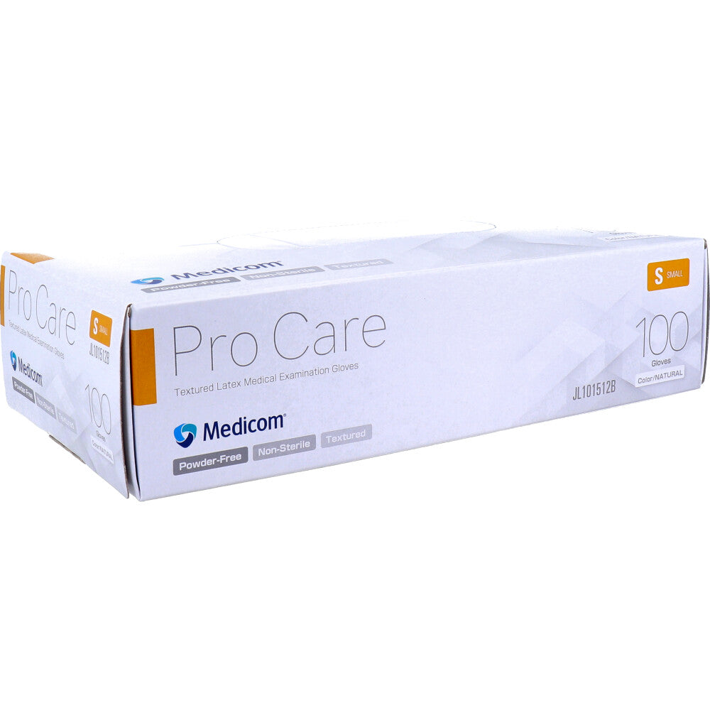 【業務用】プロケア ラテックスグローブ パウダーフリー Sサイズ 100枚入 1 個