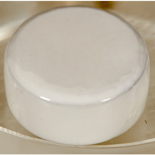 TRUSCO Ferrite Polyamide Magnet Φ18 White 5 Pieces TFP18-5-W 1 Bag