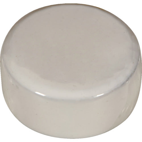 TRUSCO Ferrite Polyamide Magnet Φ30 White 1 piece TFP30-1-W 1 piece