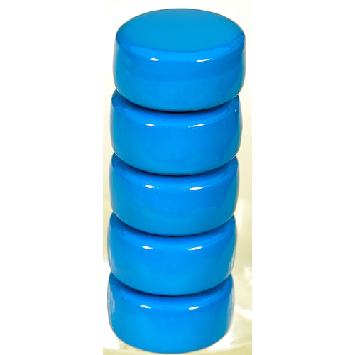 TRUSCO Ferrite Polyamide Magnet Φ30 Blue 5 Pieces TFP30-5-B 1 Bag