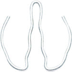 TRUSCO C-ring for impact sockets, pack of 10, TC8-70, 1 bag