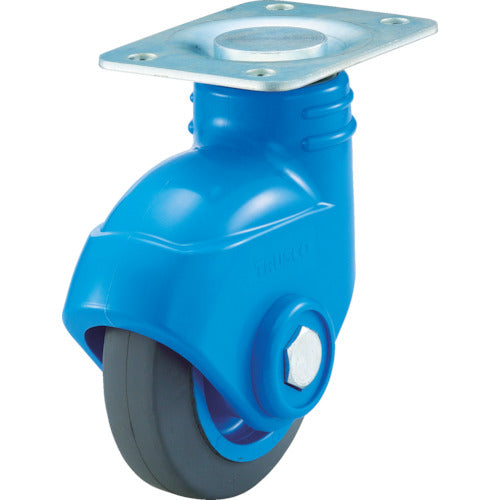 ＴＲＵＳＣＯ　グランカート用　自在省音キャスターφ１２５　ゴム車　TYBPJ-125-G　1 個