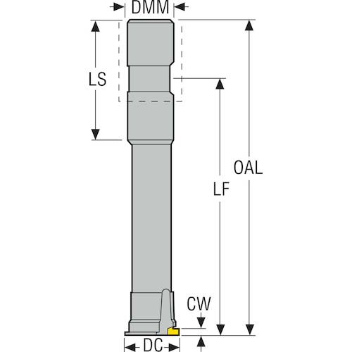 セコ　フライス　　その他　カッター　R335.15-25034.3-03-2　1 個