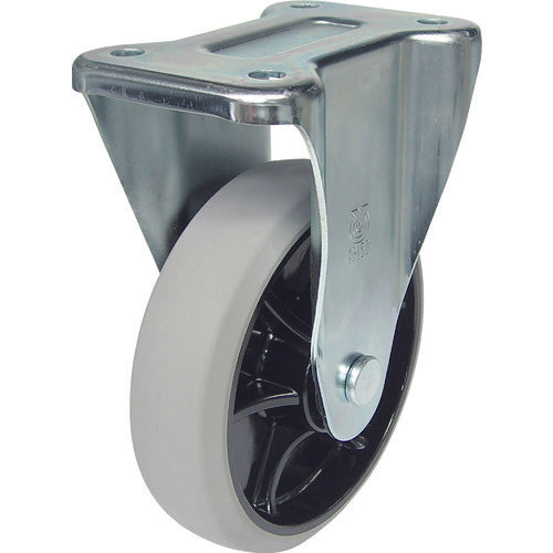 TRUSCO Grand Cart Fixed Caster φ130 Urethane Wheel TYPMR-130GU 1 pc