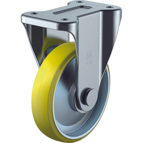 TRUSCO Grand Cart Fixed Caster φ130 Antistatic Urethane Wheel TYPMR-130UWE 1 pc