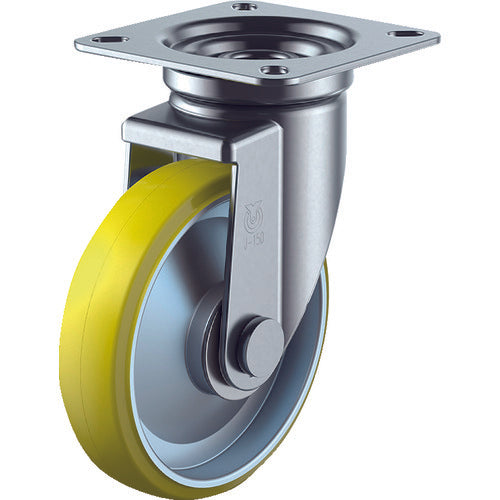 TRUSCO Grand Cart Swivel Caster φ130 Antistatic Urethane Wheel TYPMS-130UWE 1 pc