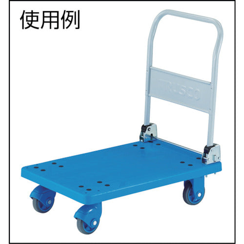 TRUSCO Grand Cart Fixed Caster φ100 Antistatic Urethane Wheel TYSK-100UWE 1 pc