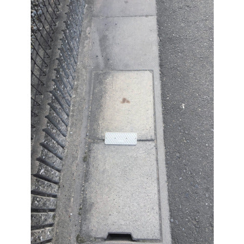 Arao Gutter Dirt Cover, Gray, AR-4003, 1 piece