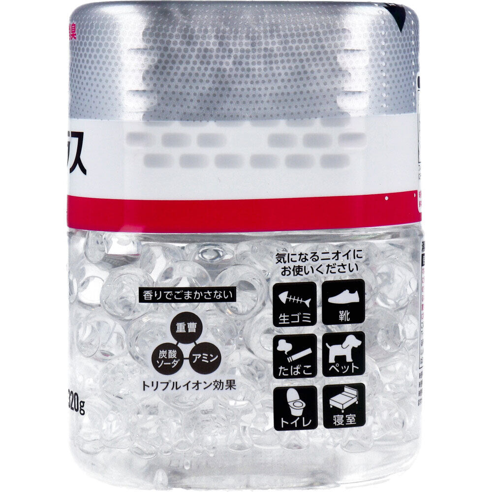 Deodorizer Clear Beads Ion Deodorizer Plus Unscented 320g 1 piece