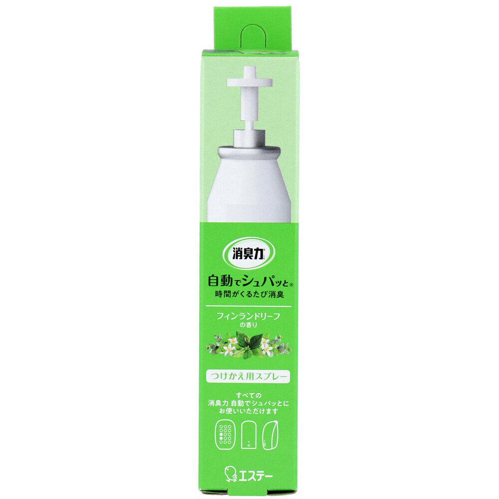 탈취력 자동으로 슈팍과 시간이 올 때마다 탈취 붙여 바꾸기용 핀란드 리프의 향기 39mL 1개