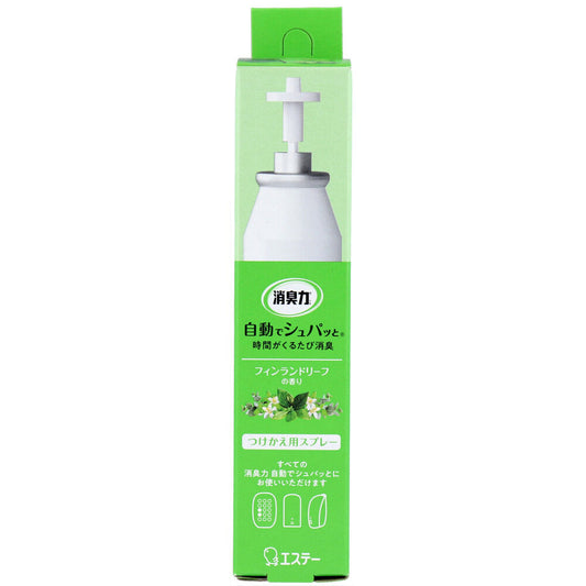 탈취력 자동으로 슈팍과 시간이 올 때마다 탈취 붙여 바꾸기용 핀란드 리프의 향기 39mL 1개