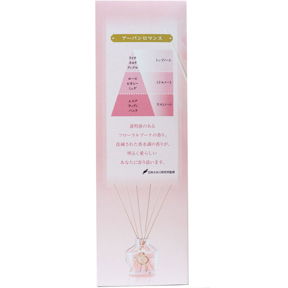 お部屋の消臭力 プレミアムアロマ スティック 玄関・リビング用 本体 アーバンロマンス 50mL 1 個