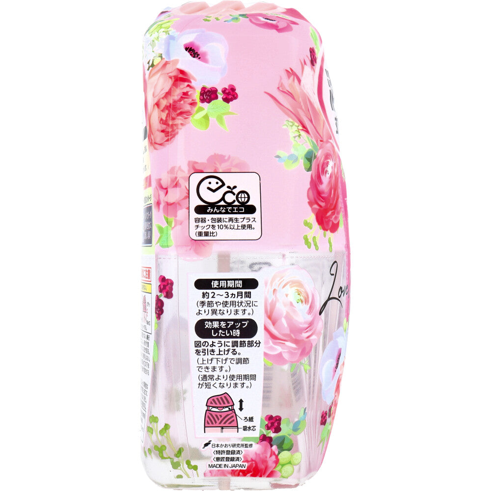 방의 소취력 현관·리빙용 러블리 부케 400mL 1개