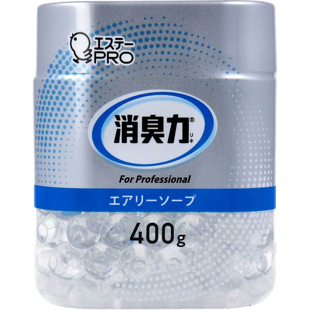 消臭力 業務用 ビーズタイプ 本体 エアリーソープ 400g 1 個