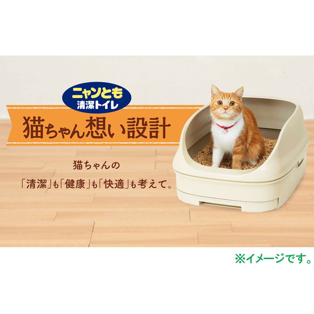 ニャンとも清潔トイレ 脱臭・抗菌シート 4枚入 1 個