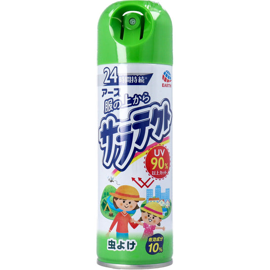 Earth Saratekuto Spray on Clothes Insect Repellent 200mL 1 pc