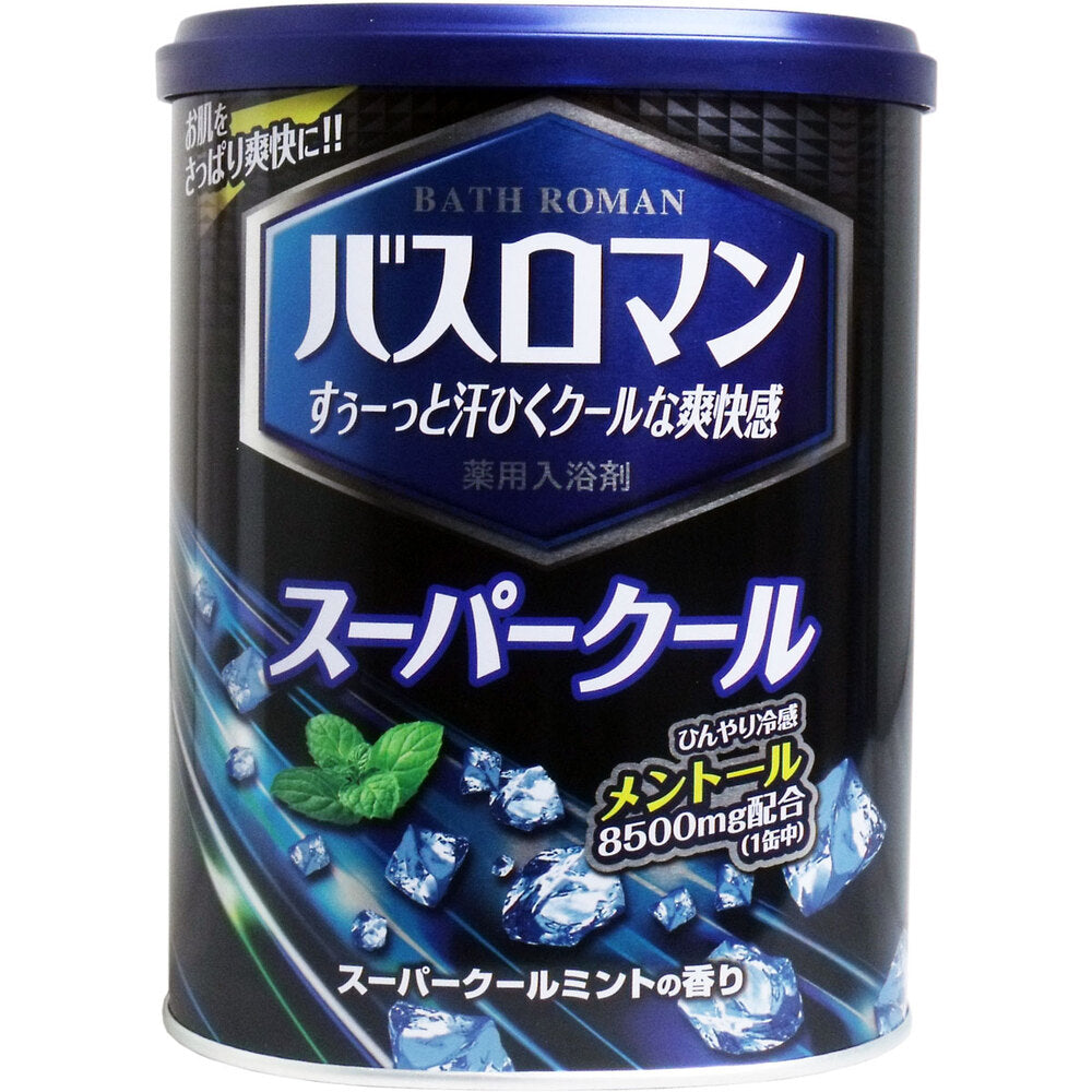 [シーズン終売]バスロマン 薬用入浴剤 スーパークール 850g 1 個