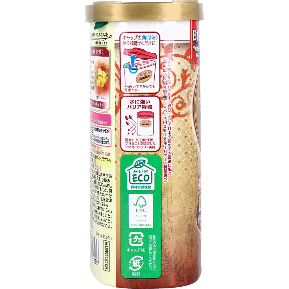 목욕 로맨스 프리미엄 발한 보온욕 약용 입욕제 600g 1개