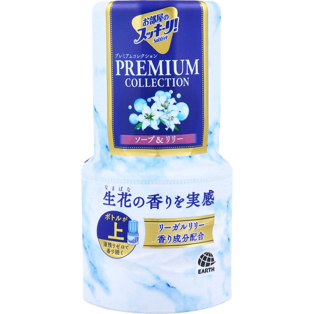 [Outlet] Sukki-ri for your room! Premium Collection Soap &amp; Lily Scent 400mL 1 piece