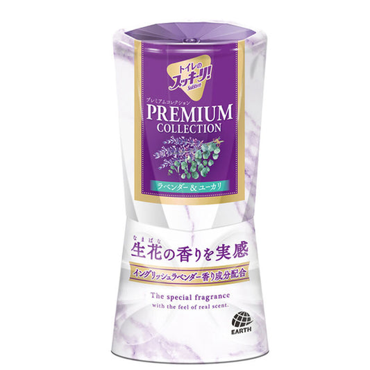화장실의 깨끗이! Sukki-ri! 프리미엄 컬렉션 라벤더 &amp; 유칼립투스 향기 400mL 1개