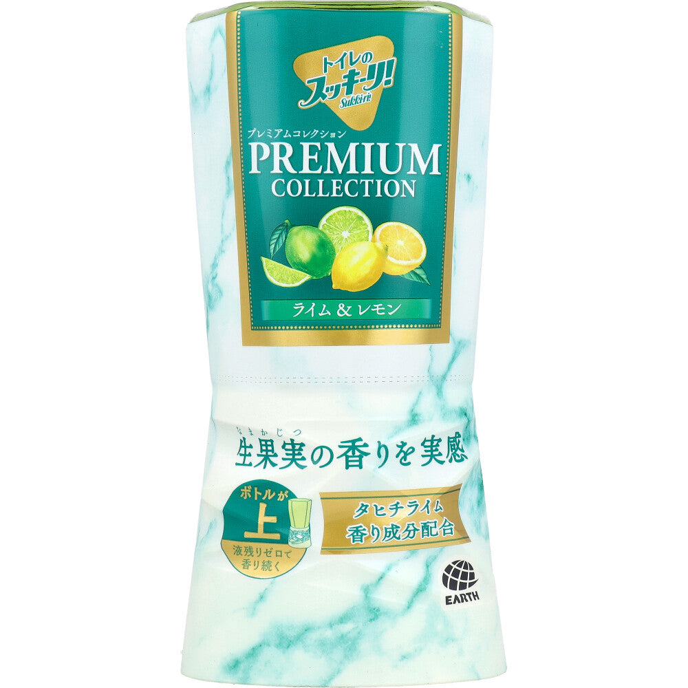 Sukki-ri for the Toilet! Premium Collection Lime &amp; Lemon Scent 400mL 1 piece