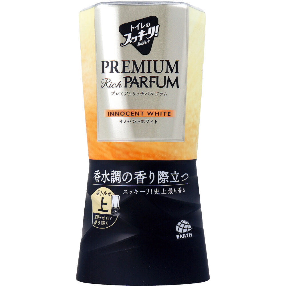 トイレのスッキーリ！ Sukki-ri！ プレミアムリッチパルファム イノセントホワイト 400mL 1 個