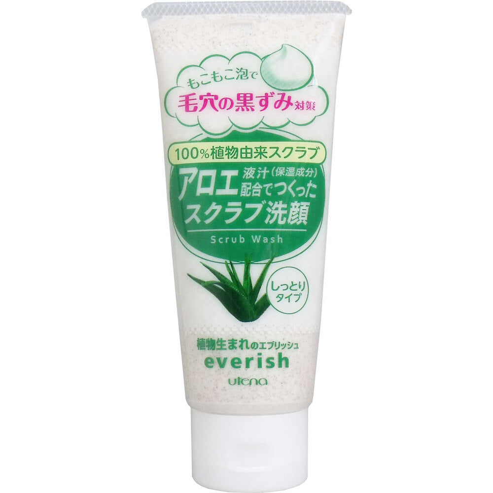 Utena Everysh Facial Scrub Made with Aloe Juice 135g 1 piece