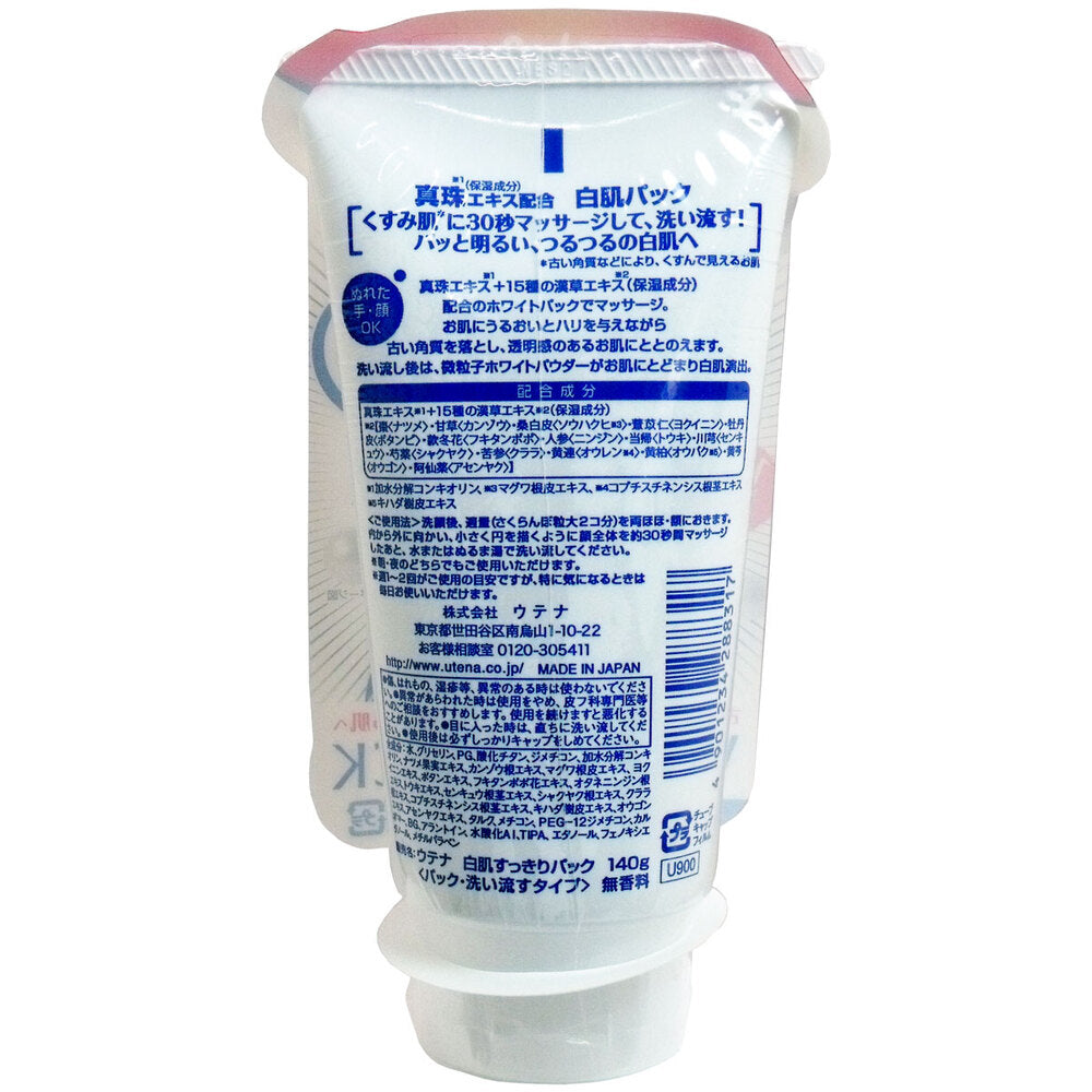 Utena White Skin Refreshing Pack 140g 1 piece
