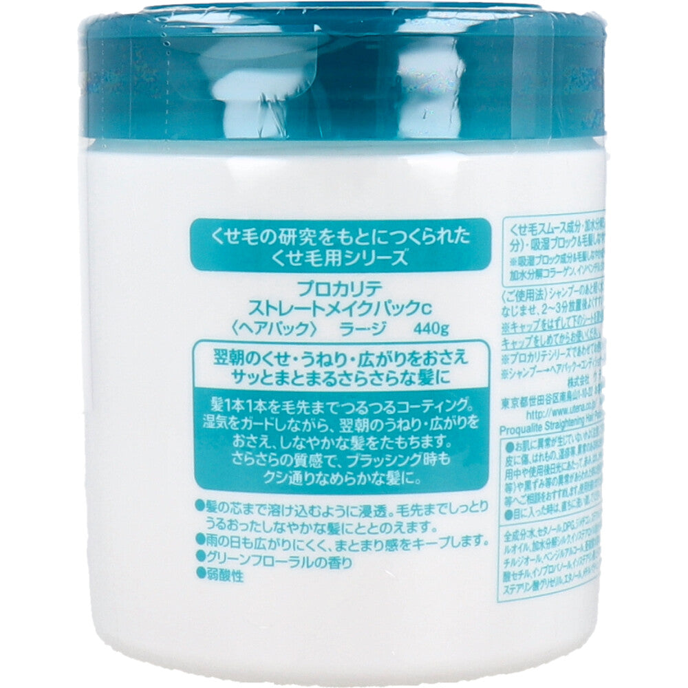 プロカリテ ストレートメイクパック ラージ 440g 1 個