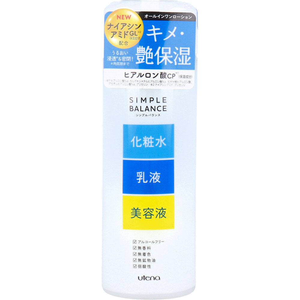 Utena Simple Balance Moisturizing Lotion 220mL 1 piece