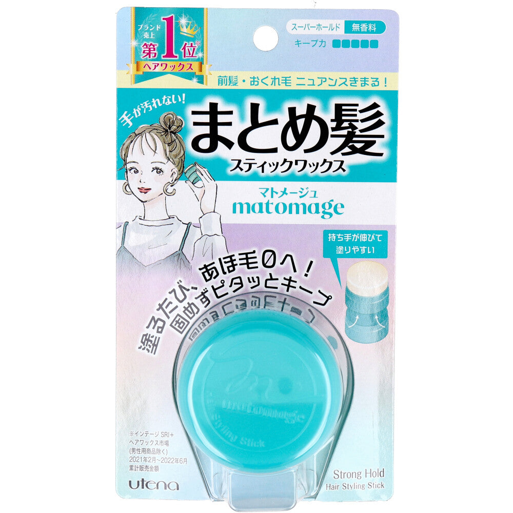 ウテナ マトメージュ まとめ髪スティック型ワックス スーパーホールド 13g 1 個