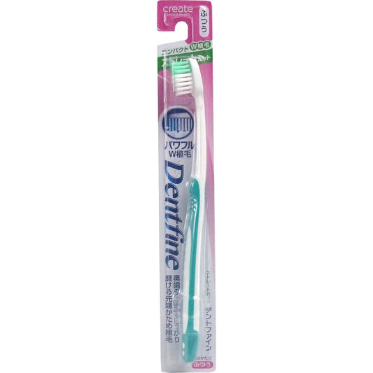 デントファイン ラバーグリップ ストレートカット 歯ブラシ ふつう 1本 1 個