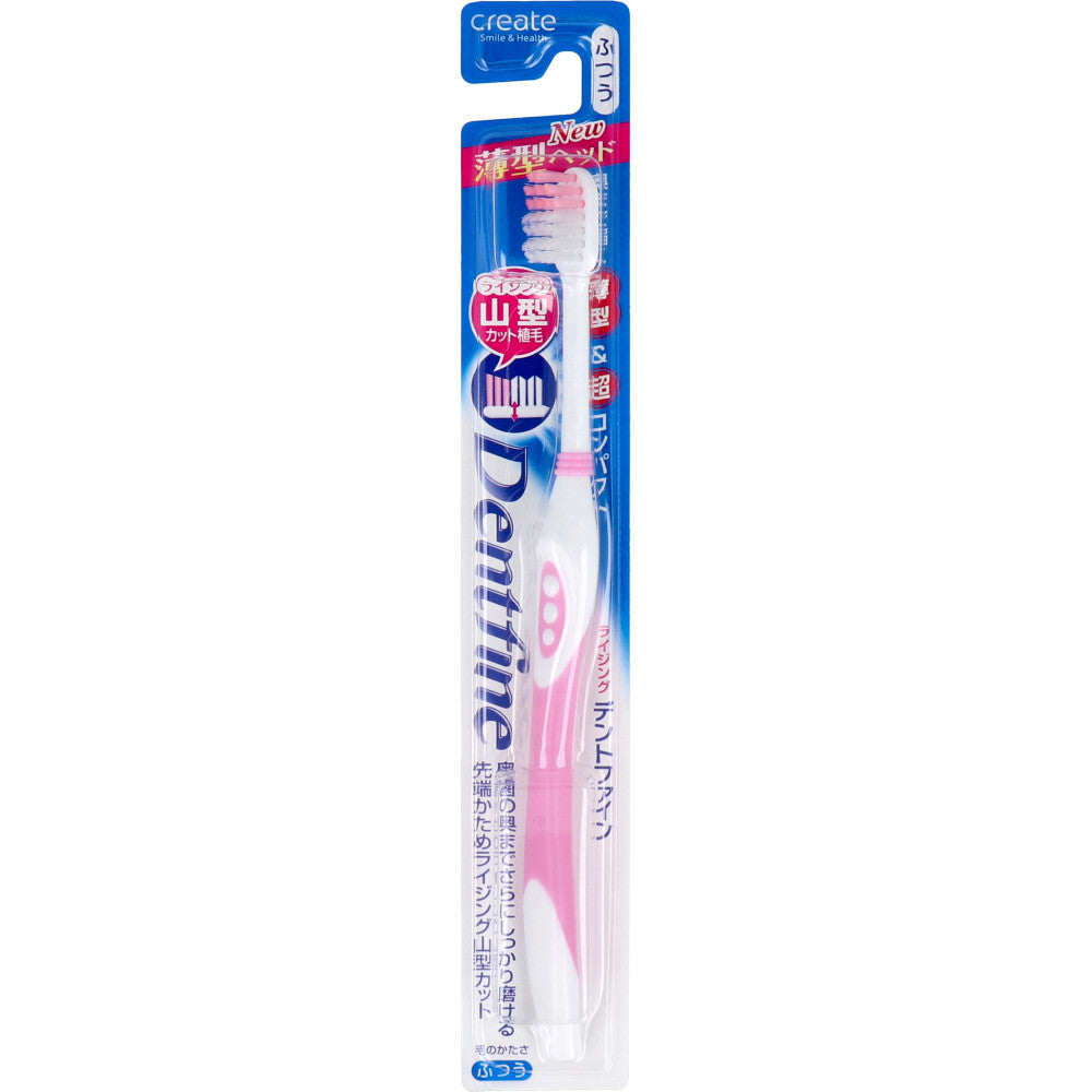 덴트 파인 고무 그립 산형 컷 칫솔 보통 1개 1개