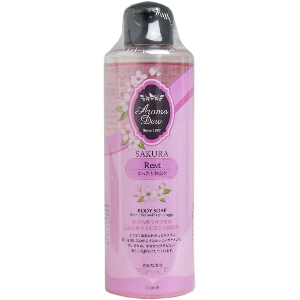 Aroma Dew Body Soap Sakura Scent 250mL 1 piece
